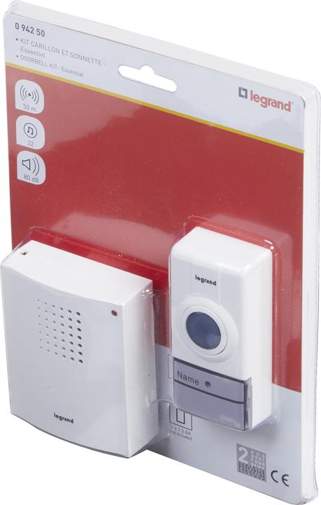 Actual product image Legrand Eco radio gong set (Funk)