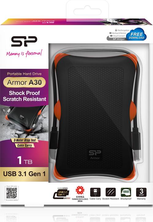 Produktbild Silicon Power Armor USB 3.1 Gen1 (1 TB)