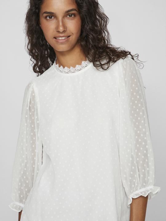 Actual product image Vila Dotted top with 3/4-length sleeves (42)