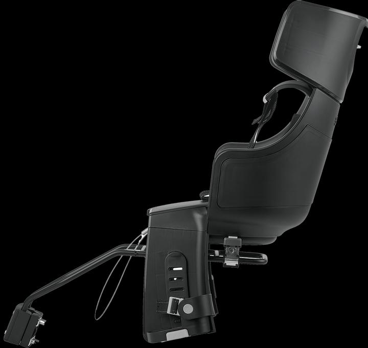 Produktbild bobike Exclusive Tour Plus - frame-mounted bike seat City black