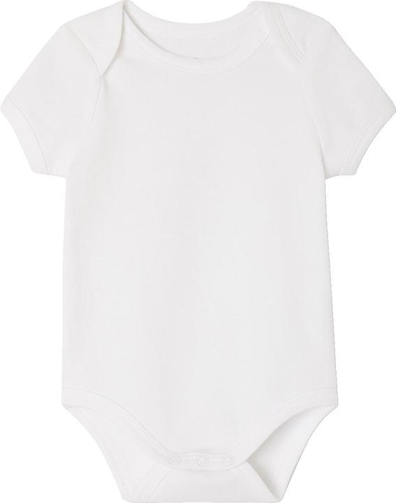 Produktbild Vertbaudet Bio-Kollektion: 5er-Pack Baby Bodys mit kurzen Ärmeln, Hase & Blumen (86)
