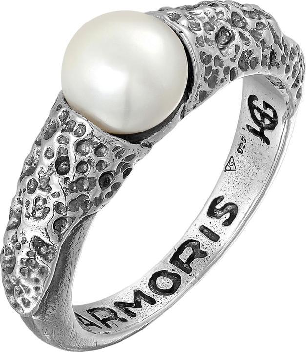 Produktbild Haze & Glory Ring Perle Vintage 925 Silber (66, 925 Silber)