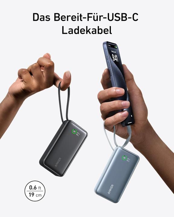 Actual product image Anker Nano Power Bank (10000 mAh, 30 W, 30 Wh)
