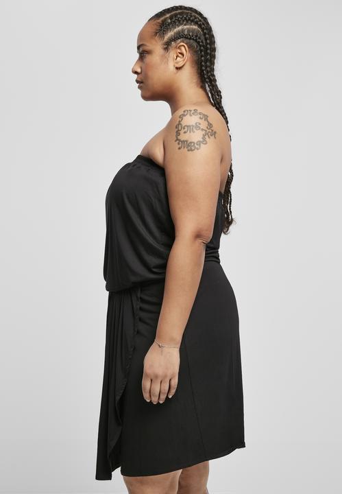Actual product image Urban Classics Ladies Viscose Short Bandeau Dress (XL)