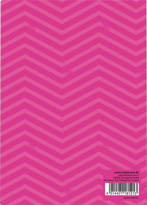 Actual product image Online BARBIE - Notizheft (A5)