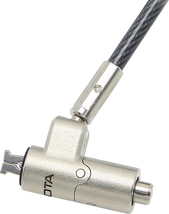 Immagine prodotto Dicota Cavo Sec. Nano Lock Ultra Slim con chiave, slot