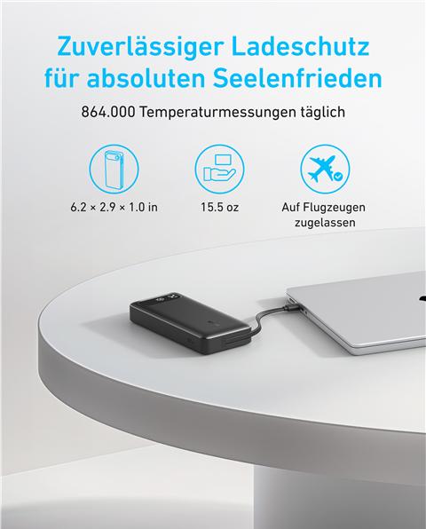 Produktbild Anker Power Bank A1383011 (20000 mAh, 87 W, 65 Wh)