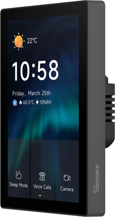 Produktbild Sonoff NSPanel Pro 120 Smart Control Panel Matter WiFi/Bluetooth/ZigBee (black)