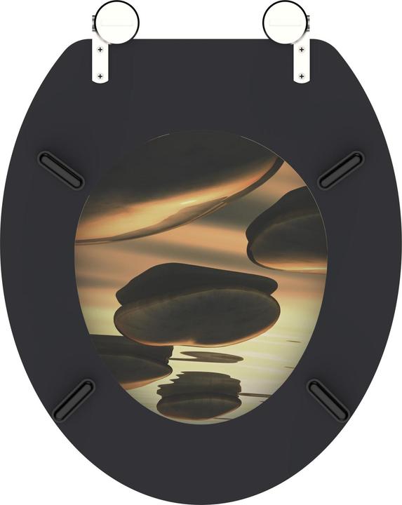 Actual product image Schütte MDF WC-Sitz SEA STONE