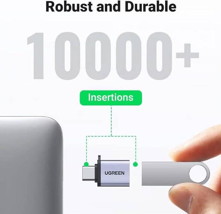 Produktbild Ugreen USB-C 3.1 zu USB-A 3.0 Buchse Adapter (USB Typ C, USB-A)
