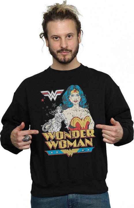 Produktbild Wonder Woman Posing Sweatshirt (L)