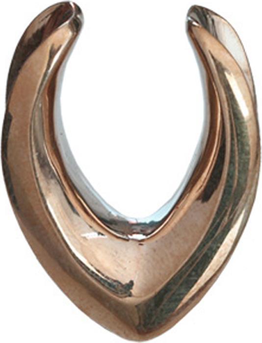Immagine prodotto Star Piercing Sella oro rosa a forma di V (senza ottone, Bronzo)