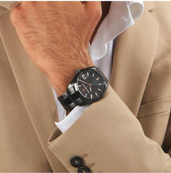 Produktbild Maserati Herrenuhr Attrazione (Analoguhr, 43 mm)
