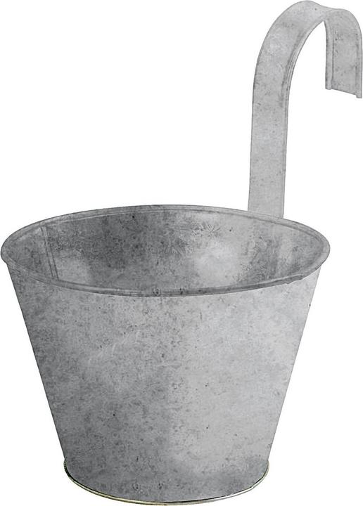Immagine prodotto Esschert Design Vaso di fiori con gancio in zinco antico (14 cm)