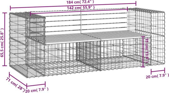 Actual product image VidaXL Aliyah
