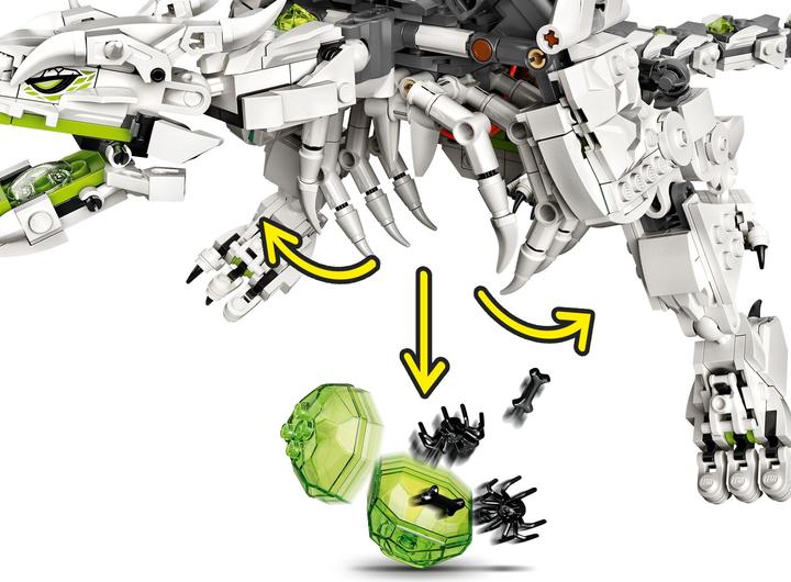 Actual product image LEGO Dragon of the Skull Mage (71721, LEGO Ninjago)