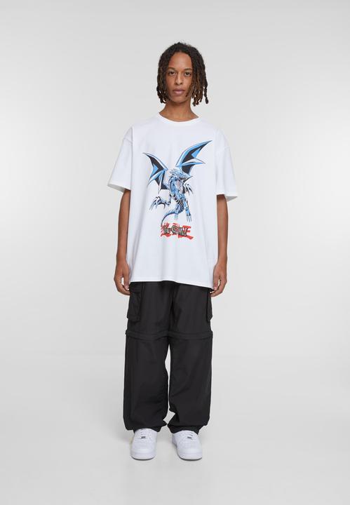 Immagine prodotto Urban Classics Yu-Ghi-Oh Occhi Blu Drago Bianco Maglietta oversize pesante - 91517 (4XL)