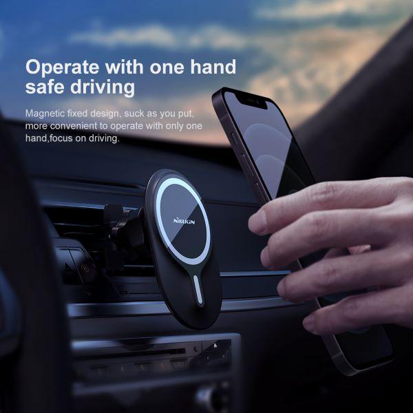Actual product image Nillkin MagRoad Lite MagSafe Car Mount