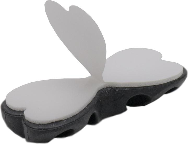 Actual product image PNI Multifunctional cable organiser Tidy Clip 02, flexible silicone, self-adhesive, for 8 cables 4x