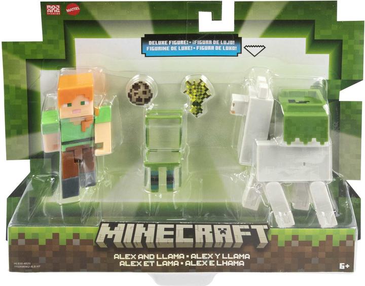 Immagine prodotto Mattel Minecraft - Alex e Llama 2 pack. (GTT53)