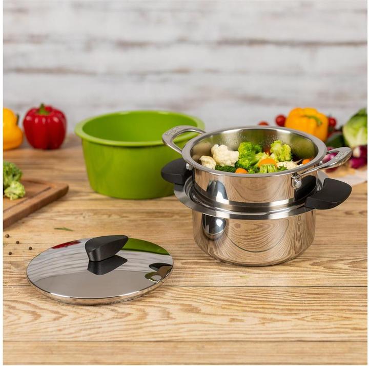 Produktbild Kuhn Rikon Dämpfaufsatz Set (20 cm, Metall)