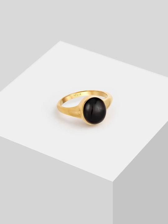 Image du produit Elli Siegelring mit Onyx Edelstein (58, Argent 925)