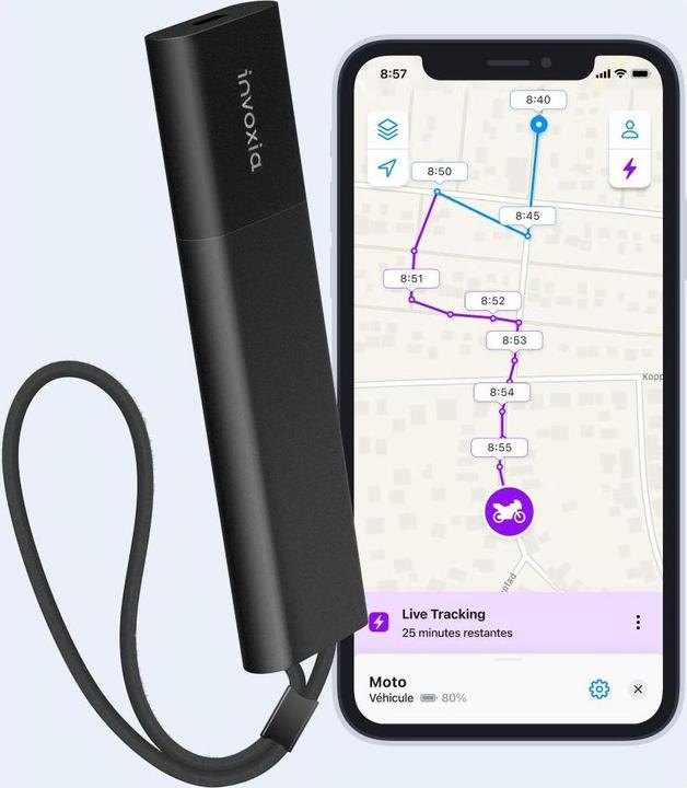 Actual product image Invoxia GPS Tracker Pro (iOS, Android)