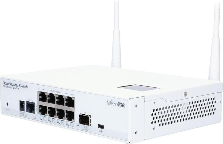 Produktbild MikroTik Router CRS109-8G-1S-2HND-IN (9 Ports)