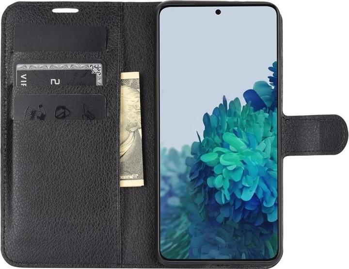 Actual product image Cover-Discount Galaxy S21 - Leather case cover black (Samsung Galaxy S21)