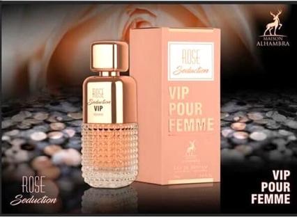 Actual product image Maison Alhambra Rose Seductin Vip Pour Femme 100ml (Eau de parfum, 100 ml)