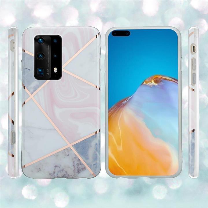 Immagine prodotto Cadorabo IMD TPU Colourful Marble Cover (Huawei P40)
