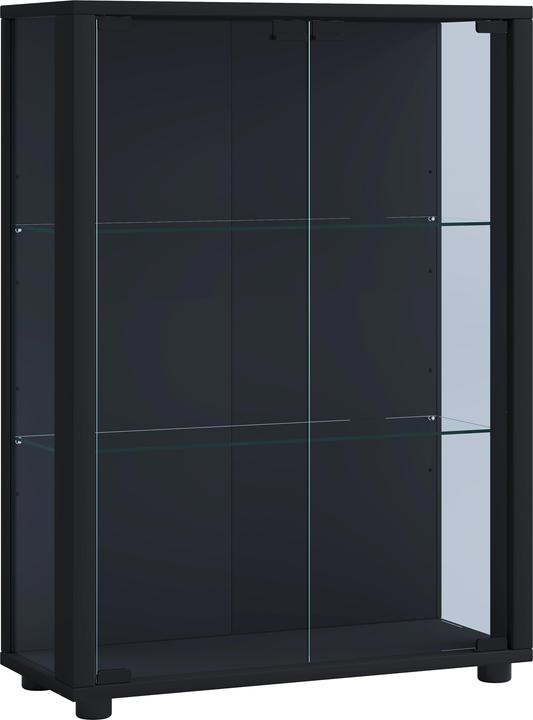 Actual product image VCM Collection stand display case wood glass Sintalo (60 x 60 x 80 cm)