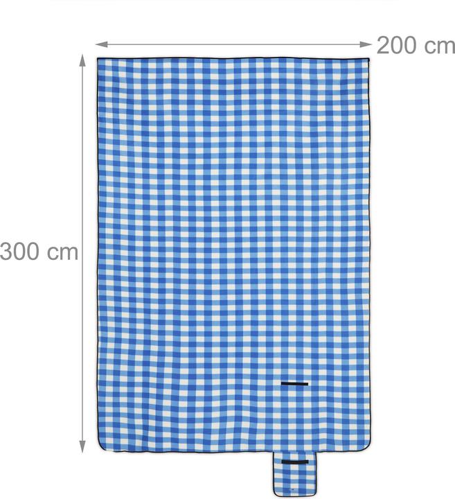 Immagine prodotto Relaxdays Coperta da picnic