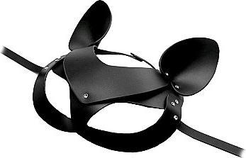 Actual product image Master Series Bad Kitten Leather Cat Mask