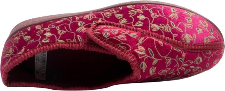 Produktbild Zedzzz Janice Hausschuhe mit Klettverschluss Blumenmuster (36)