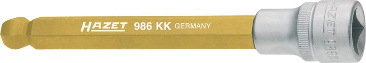 Produktbild HAZET Schraubendreher-Steckschlüsseleinsatz 986KK-5 ∙ Vierkant12,5 mm (1/2 Zoll) ∙ Innen Sechskant … (5 mm)