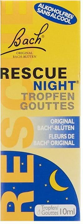 Image du produit Bach Rescue Gouttes de fleurs de Bach pour la nuit 10 ml (1 pièce(s), Liquide, 26 g)