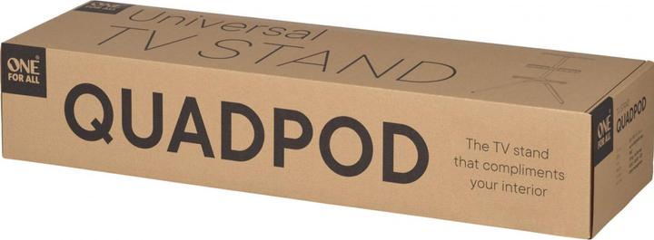 Actual product image One for All Quadpod Universal TV Stand (Universal, 70", 35 kg)