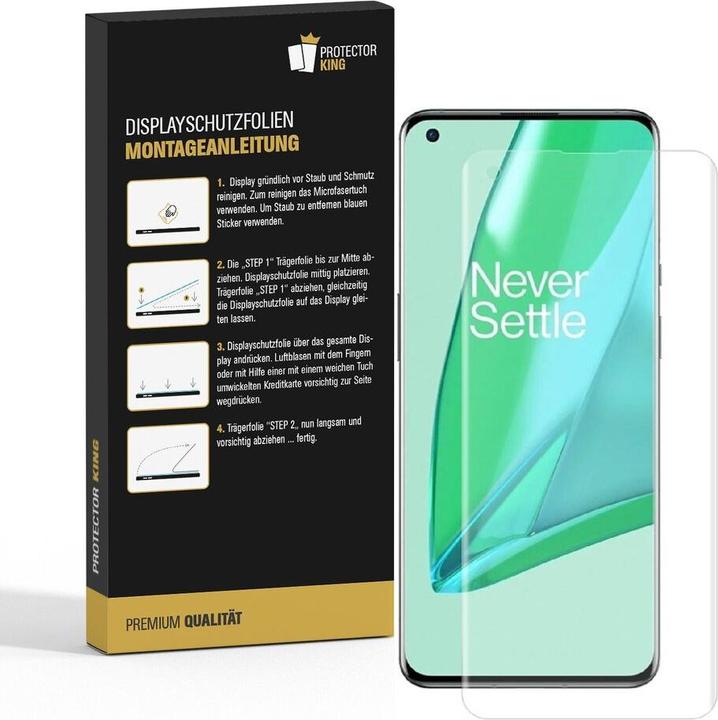 Produktbild Protectorking 6x Premium Displayschutzfolie 3D KLAR (2 Stück, OnePlus 9)