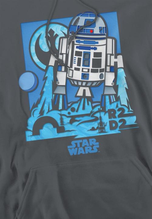 Image du produit Star Wars - Sweat à capuche PAPERCUT - Homme (XL)