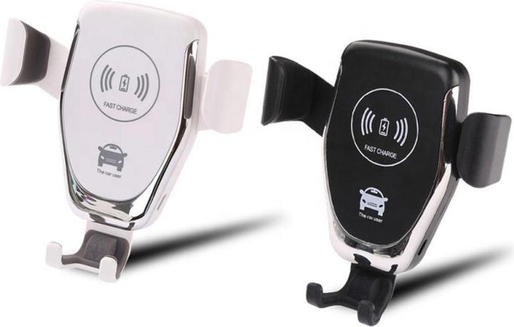Produktbild PhoneLook Wireless Smartphone Halterung Car Mount 10W Qi Universal Halterung Klammer- & Kleb Aufsatz
