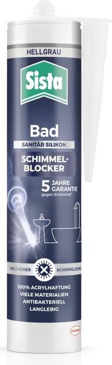 Produktbild Sista Bad Schimmel-Blocker Herstellerfarbe Silber-Grau SBSBG 280 ml (Silber-Grau, 280 ml)
