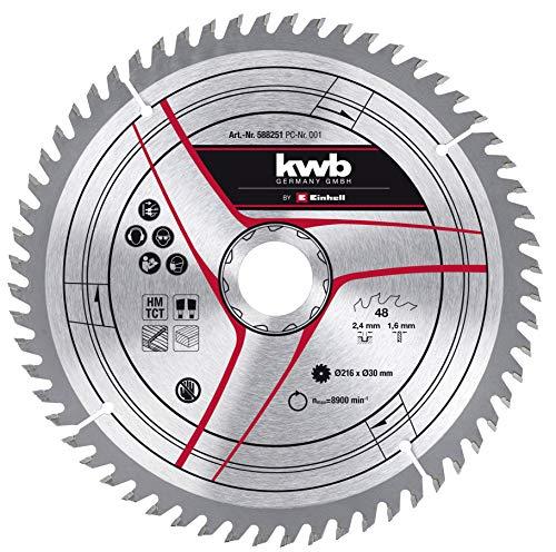 Image du produit Einhell Stationary Saw Accessory, TCT circ saw blade 216x30 T60