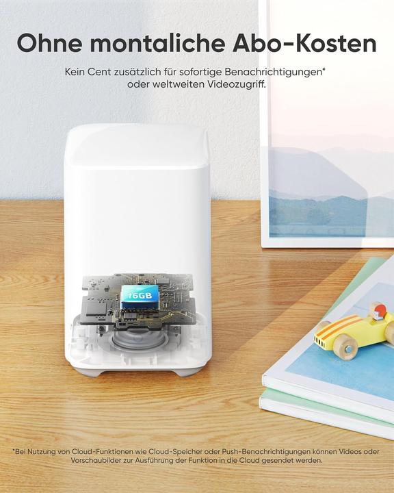 Actual product image eufy Four-camera surveillance system