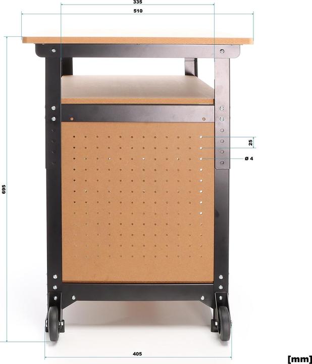 Produktbild XPOtool Werkbank (50 cm, 68 cm)