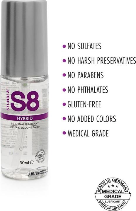 Image du produit Stimul8 S8 Hybrid Lube 50ml (50 ml)