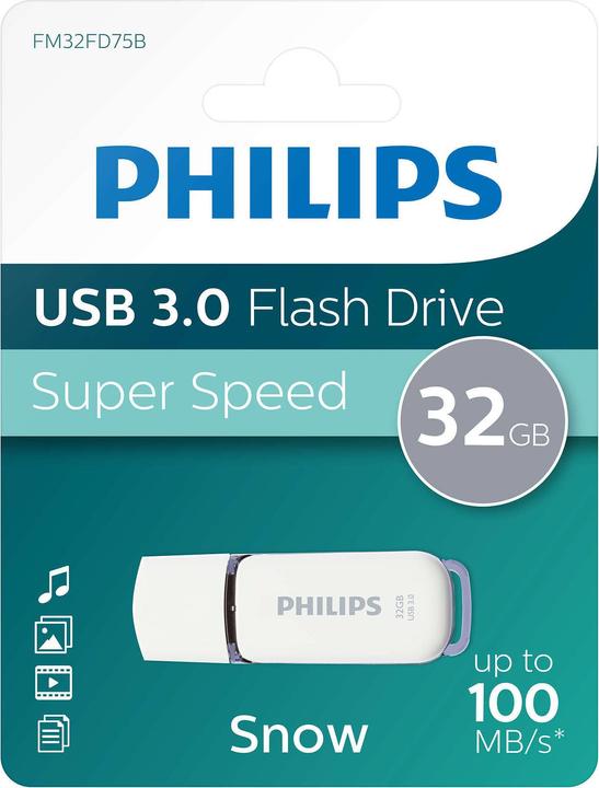 Produktbild Philips Snow Edition (32 GB, USB-A, USB 3.1)