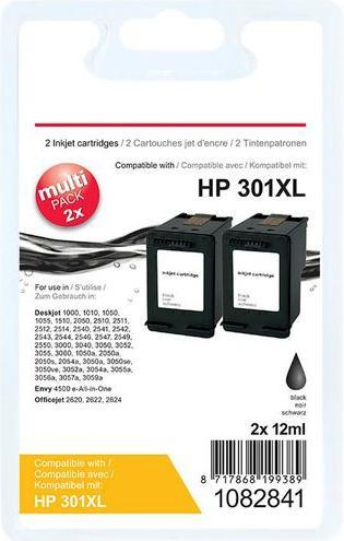 Actual product image Office Depot Ink Cartridge J454AE 301XL Compatible J454AE Black
