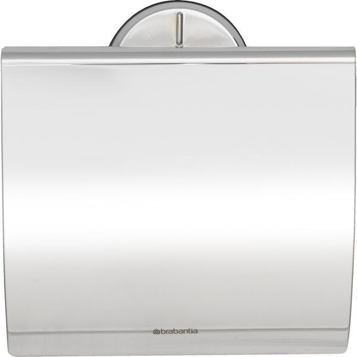 Actual product image Brabantia 427602 Toilet Roll Holder Wall Mounted Stainless Steel