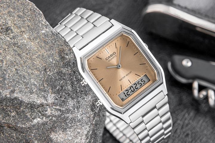 Produktbild Casio Damenuhr AQ-230A-4AMQYDF + BOX